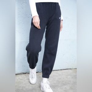 Brandy Melville Rosa Sweatpants Navy with Red New York detail
